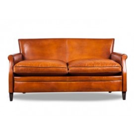 Leather club sofa Béjannin Paris