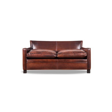 Club sofa leather Le Lounge | Leather sofa made in France - Paris