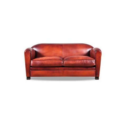 Leather club sofa Béjannin Paris