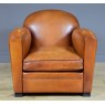 Fauteuil club cuir